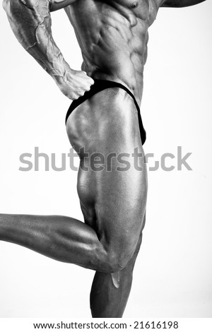 stock photo Perfect body man