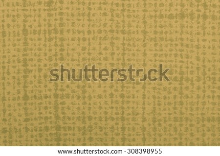 Vintage cloth fragment from a Hawaiian shirt with pattern/texture and an olive green pattern against a mustard yellow god background.