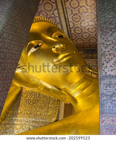 big reclining buddha is creed buddhist