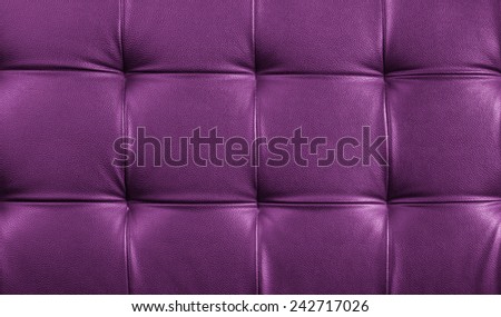 Genuine leather upholstery background for a luxury decoration in purple tones