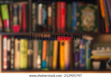 Bookshelf - background