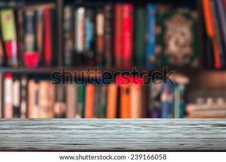 Bookshelf -background