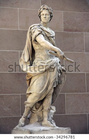 Statue of Julius Caesar at the Louvre