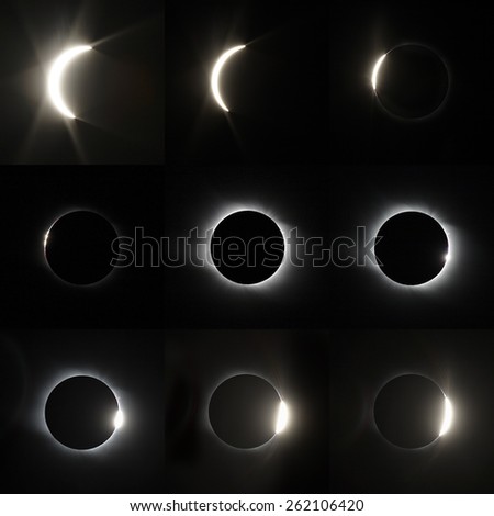 The total Solar Eclipse in Altai region of Russia August 01, 2008