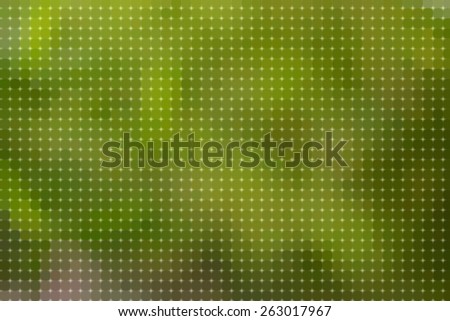 Background with green pixels