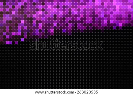 Background with pink and black pixels