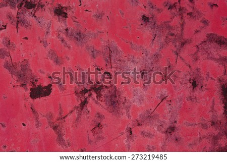 Old rusty metallic red background