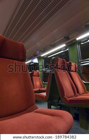 Mountain railway car interior