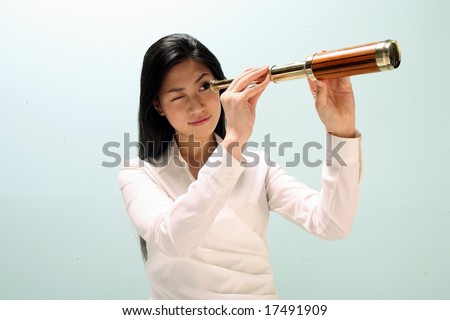 Young Asian Business Woman