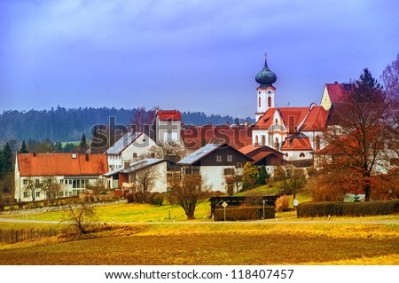 Bavarian village, Germany