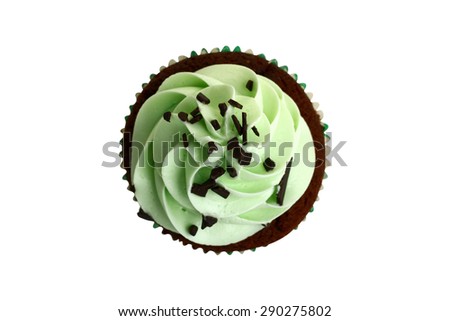cupcake isolated