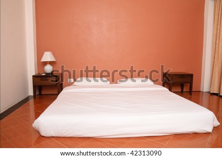 Thai stile sleeping room in a hotel