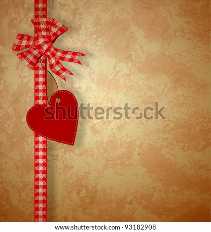 stock photo valentine's day or wedding vintage grunge paper background 