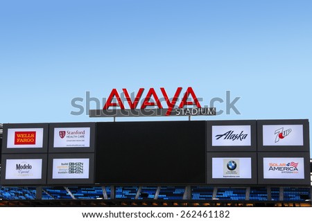 SAN JOSE, CALIFORNIA - MARCH 21: Avaya Stadium The New Home Of The San Jose Earthquakes  Soccer Team March 21, 2015 in Santa Jose, California