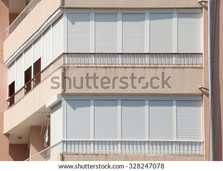 PVC windows and shutters