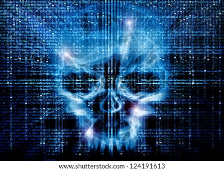 Hacker Attack Background