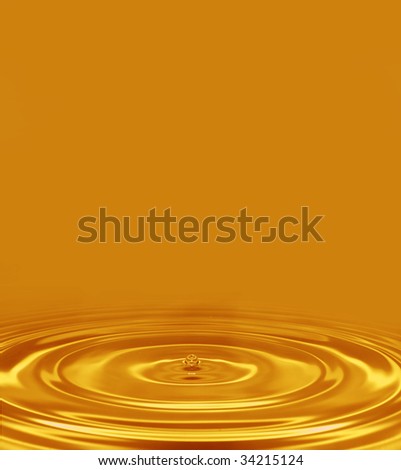 gold drop and waves background