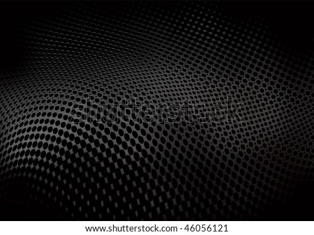 black abstract background with metal dots