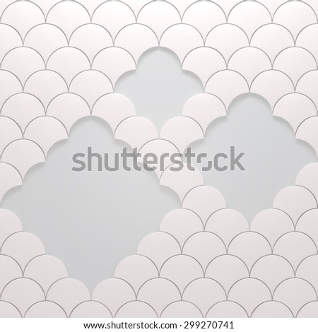 warm white ginkgo leaves texture with empty info graphic spaces abstract background