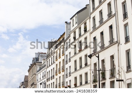 Paris facades
