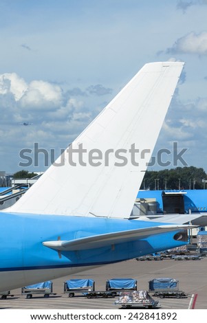 Airplane on tarmac