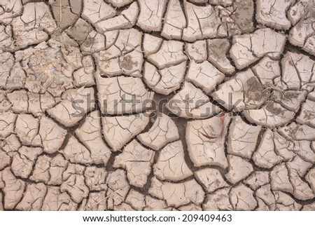 ground clay arid crack earth weather hot