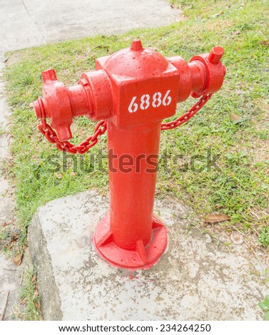 Hydrant used for water injection