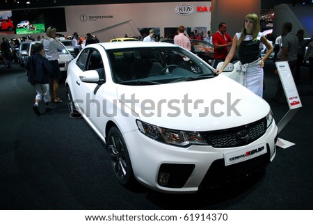  on Moscow   Aug 26  Kia Cerato Koup At Moscow International Motor Show