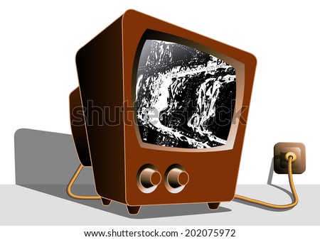 Tube television TV Noise