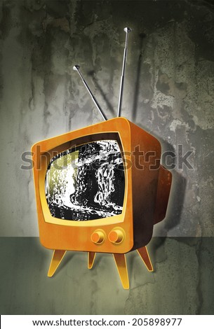 Tube television TV Noise