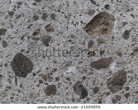 Exposed aggregate concrete Textured background of exposed aggregate concrete