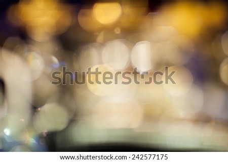 Abstract light background and texture, golden bokeh,  jewelry,