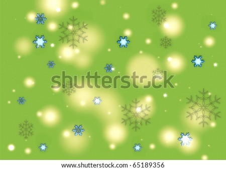 Green Christmas Wallpaper Stock Photo 65189356 : Shutterstock