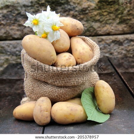 potatoes in the bag