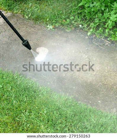 high pressure cleaning