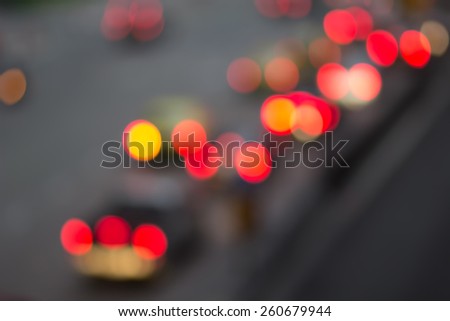 Abstract traffic light blurred backgrounds,out of focused concept.