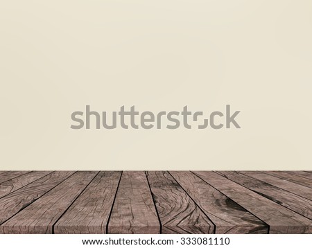 old vintage grungy red brown wood tabletop with blurred light sepia colored backgrounds
