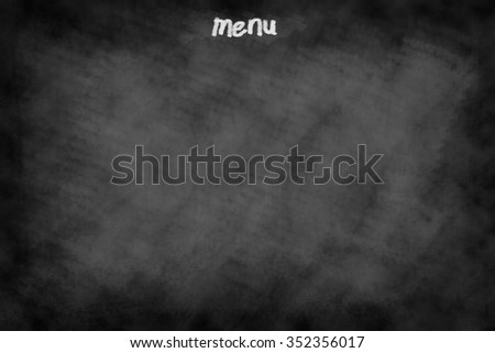 vintage space chalk board background texture for food/drink cafe menu,empty space blackboard for backdrop wallpaper,food and drink conceptual.horizontal landscape display style conception.
