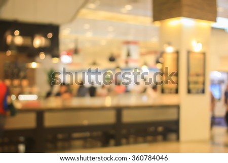 abstract blurred coffee cafe shop background:blur of coffee bar interior backdrop:people lifestyle concept.coffee addict conceptual:happy Sunday concept.vintage colored tone style display