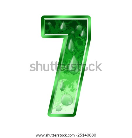 Green Number 7