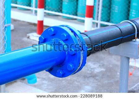 industrial air condition pipes plumbing cooler fire