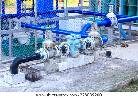 industrial air condition pipes plumbing cooler fire