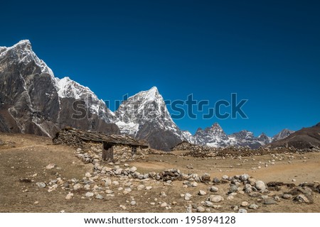 House in everest base camp region