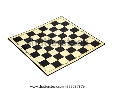 chess board game on a white background. retro, isolated