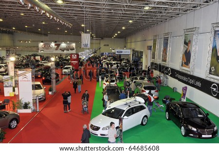 BATALHA - OCTOBER 29:  Event of the EXPOAUTO - EXPOAUTO - Outdoor Cars, accessories and equipment, workshop on October 29, 2010 in Batalha in Portugal