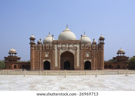 stock photo : Taj Mahal mosque