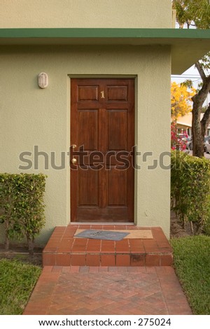 door number one