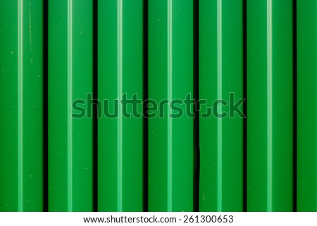 green metal, zinc green, striped metal