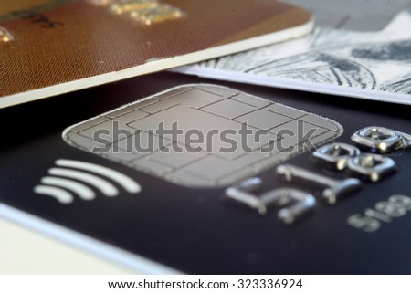 chip on a plastic card