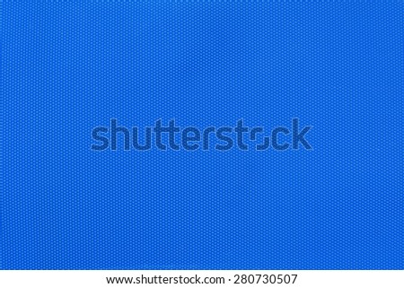 Blue plastic texture or background. The pattern is polygon